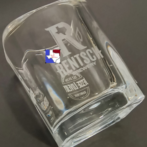 Shot Glass - Heavy Base - UV Laser Fine Detail.
