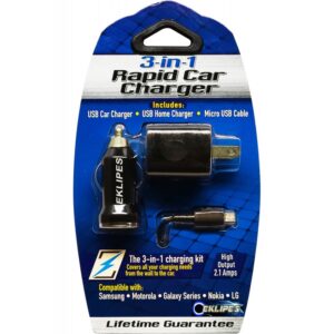 Micro-B / Android 3-in-1 USB Rapid Charging Kit