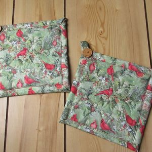 Cardinal Potholders