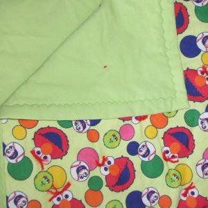 Elmo baby quilt