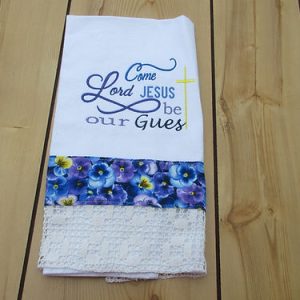 Come Lord Jesus  tea towel